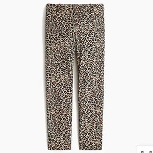 J. Crew Winnie Pant, Leopard Print